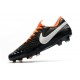 Scarpe Nike Tiempo Legend VIII Elite FG - Nero Bianco Arancione