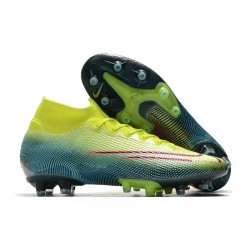 Nike Mercurial Superfly VII Elite AG-Pro Limone Venom Nero Verde