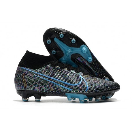 Nike Mercurial Superfly VII Elite AG-Pro Nero Blu