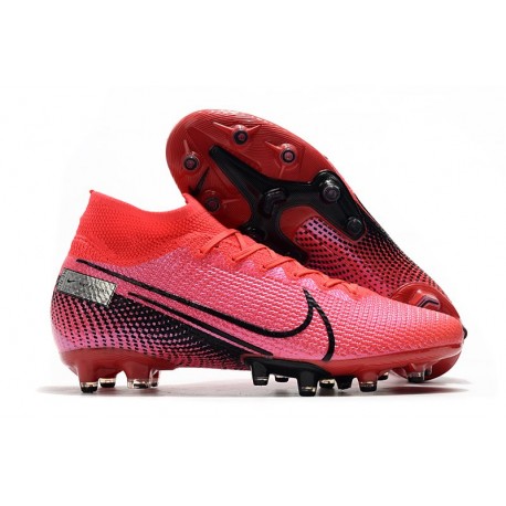 Nike Mercurial Superfly VII Elite AG-Pro Cremisi Laser Nero