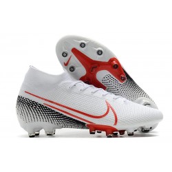 Nike Mercurial Superfly VII Elite AG-Pro Bianco Rosso