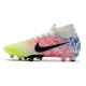 Nike Mercurial Superfly VII Elite AG-Pro Neymar Bianco Nero Blu Volt