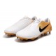 Nike Scarpe Calcio Phantom Venom Elite FG Bianco Oro Nero