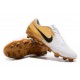 Nike Scarpe Calcio Phantom Venom Elite FG Bianco Oro Nero