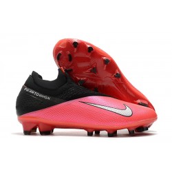 Scarpe Nike Phantom Vision 2 Elite DF FG -Cremisi Laser Argento Nero