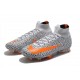 Nike Mercurial Superfly VII Elite CR7 FG Bianco Arancione Total Nero