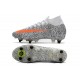 Nike Mercurial Superfly 7 Elite DF SG-PRO CR7 Bianco Arancione Nero