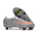 Nike Mercurial Vapor XIII Elite SG -CR7 Bianco Arancione Total Nero