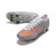 Nike Mercurial Vapor XIII Elite SG -CR7 Bianco Arancione Total Nero