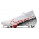 Nike Mercurial Superfly VII Elite Dynamic Fit FG Bianco Cremisi Nero