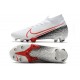 Nike Mercurial Superfly VII Elite Dynamic Fit FG Bianco Cremisi Nero