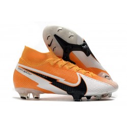 Nike Mercurial Superfly VII Elite Dynamic Fit FG Arancione Laser Nero Bianco