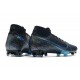 Nike Mercurial Superfly VII Elite Dynamic Fit FG Nero Blu