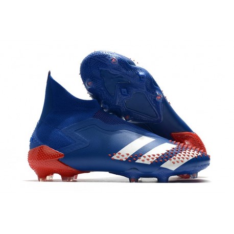 adidas Predator Mutator 20+ FG Blu Royal Bianco Rosso Active