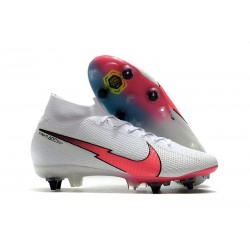 Nike Mercurial Superfly 7 Elite DF SG-PRO Bianco Rosso