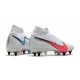 Nike Mercurial Superfly 7 Elite DF SG-PRO Bianco Rosso