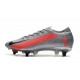 Nike Mercurial Vapor XIII Elite SG Anti Clog -Grigio Bomber Nero