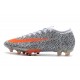 Nike Mercurial Vapor 13 Elite AG-Pro CR7 Bianco Arancione Total Nero