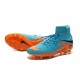 2015 Scarpe Nike HyperVenom Phantom II FG - Uomo - Blu Arancione Nero