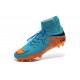 2015 Scarpe Nike HyperVenom Phantom II FG - Uomo - Blu Arancione Nero