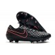 Nike Tiempo Legend 8 Elite FG Scarpa da Calcio Nero Rosa