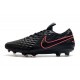 Nike Tiempo Legend 8 Elite FG Scarpa da Calcio Nero Rosa