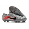 Nike Tiempo Legend 8 Elite FG Scarpa da Calcio Grigio Nero Rosso