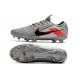 Nike Tiempo Legend 8 Elite FG Scarpa da Calcio Grigio Nero Rosso