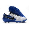 Nike Tiempo Legend 8 Elite FG Scarpa da Calcio Bianco Blu Nero