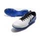 Nike Tiempo Legend 8 Elite FG Scarpa da Calcio Bianco Blu Nero