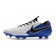 Nike Tiempo Legend 8 Elite FG Scarpa da Calcio Bianco Blu Nero