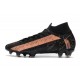 Nike Mercurial Superfly 7 Elite DF FG Nero Rosa