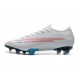 Nike CR7 x Bugatti Mercurial Vapor 13 Elite FG Bianco Rosso Blu