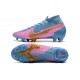 Nike Mercurial Superfly 7 Elite DF FG Blu Rosa Oro
