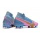 Nike Mercurial Superfly 7 Elite DF FG Blu Rosa Oro