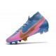 Nike Mercurial Superfly 7 Elite DF FG Blu Rosa Oro