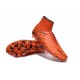 Nuove SCARPE NIKE HyperVenom Phantom II FG ACC Arancione Nero