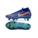 Nike Mercurial Superfly 7 Elite DF SG-PRO Sancho Blu Racer Bianco Verde