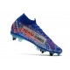 Nike Mercurial Superfly 7 Elite DF SG-PRO Sancho Blu Racer Bianco Verde