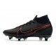 Nike Mercurial Superfly 7 Elite DF SG-PRO Nero Rosso