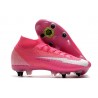 Nike Mercurial Superfly 7 Elite DF SG-PRO x Mbappé Rosa Blast Bianco