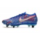 Nike Mercurial Vapor XIII Elite SG Sancho Blu Racer Bianco Verde Aurora