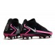 Nike Phantom GT Elite Dynamic Fit FG Nero Argento Rosa Blast