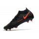 Nike Phantom GT Elite Dynamic Fit FG Nero Rosso Cile Grigio Scuro