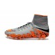 Nuove SCARPE NIKE HyperVenom Phantom II FG Grigio Nero Arancione