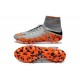Nuove SCARPE NIKE HyperVenom Phantom II FG Grigio Nero Arancione