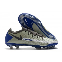 Scarpe Nike Phantom GT Elite FG Grigio Nero Blu