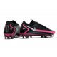 Scarpe Nike Phantom GT Elite FG Nero Argento Rosa Blast