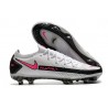 Scarpe Nike Phantom GT Elite FG Bianco Rosa Blast Nero