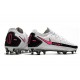 Scarpe Nike Phantom GT Elite FG Bianco Rosa Blast Nero